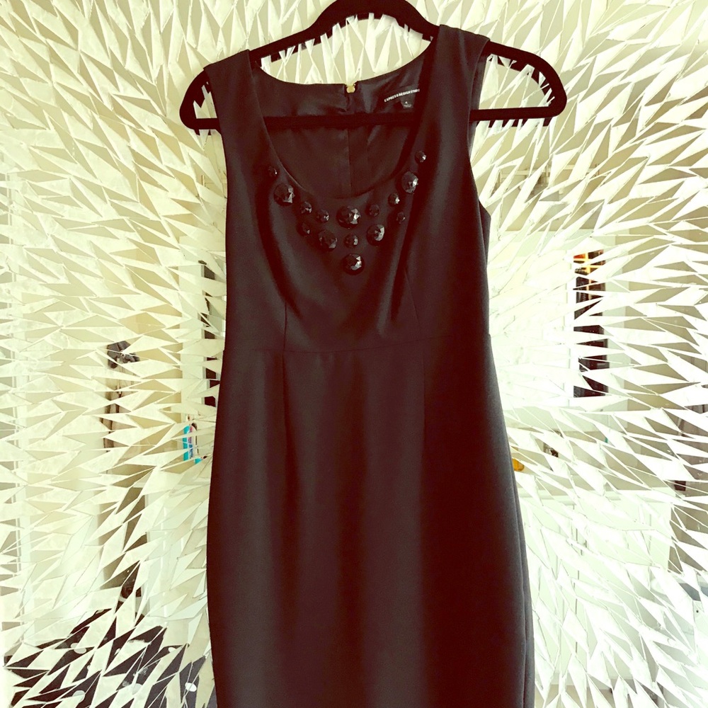 Express black dress